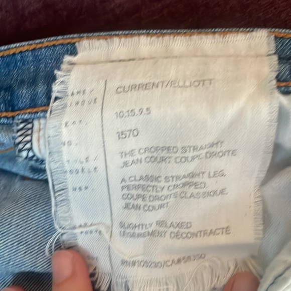 Current/Elliott The Cropped Straight - Picture 6 of 6